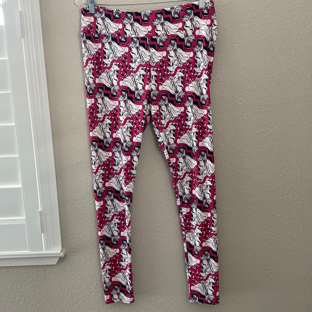 LuLaRoe Disney Princes Jasmine Leggings Size: TC